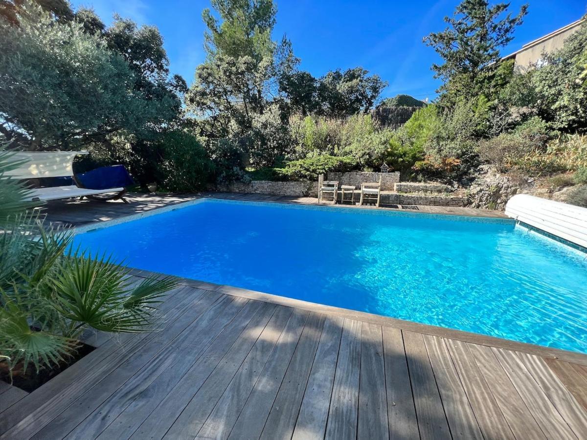 Le Havre De Paix En Garrigue 4 Chambres 3 Sdb Piscine Bezouce エクステリア 写真